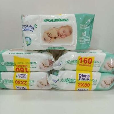 Toallitas Húmedas Hipoalergénica ($1.200 desde 3 uni.)