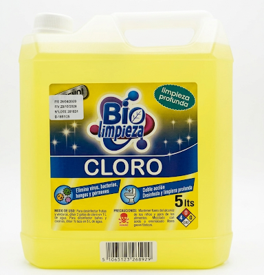 CLORO BIO LIMPIEZA 5 L