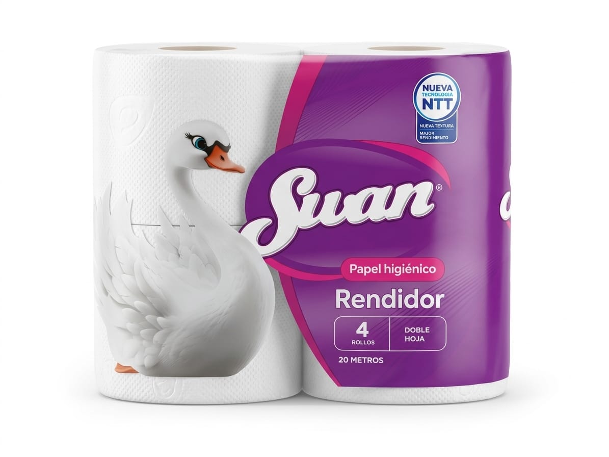 PAPEL HIGENICO SWAN 4x20