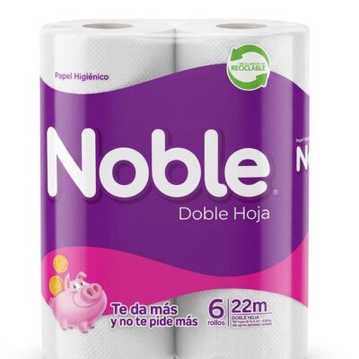 PAPEL HIGENICO NOBLE 6x22