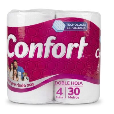 PAPEL HIGENICO CONFORT 4x30