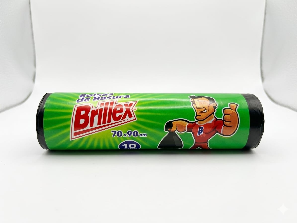 BOLSA DE BASURA BRILLEX 70x90 (10U)