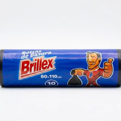 BOLSA DE BASURA BRILLEX 80x110 (10U)