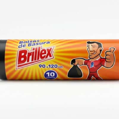 BOLSA DE BASURA BRILLEX 90x120 (10U)